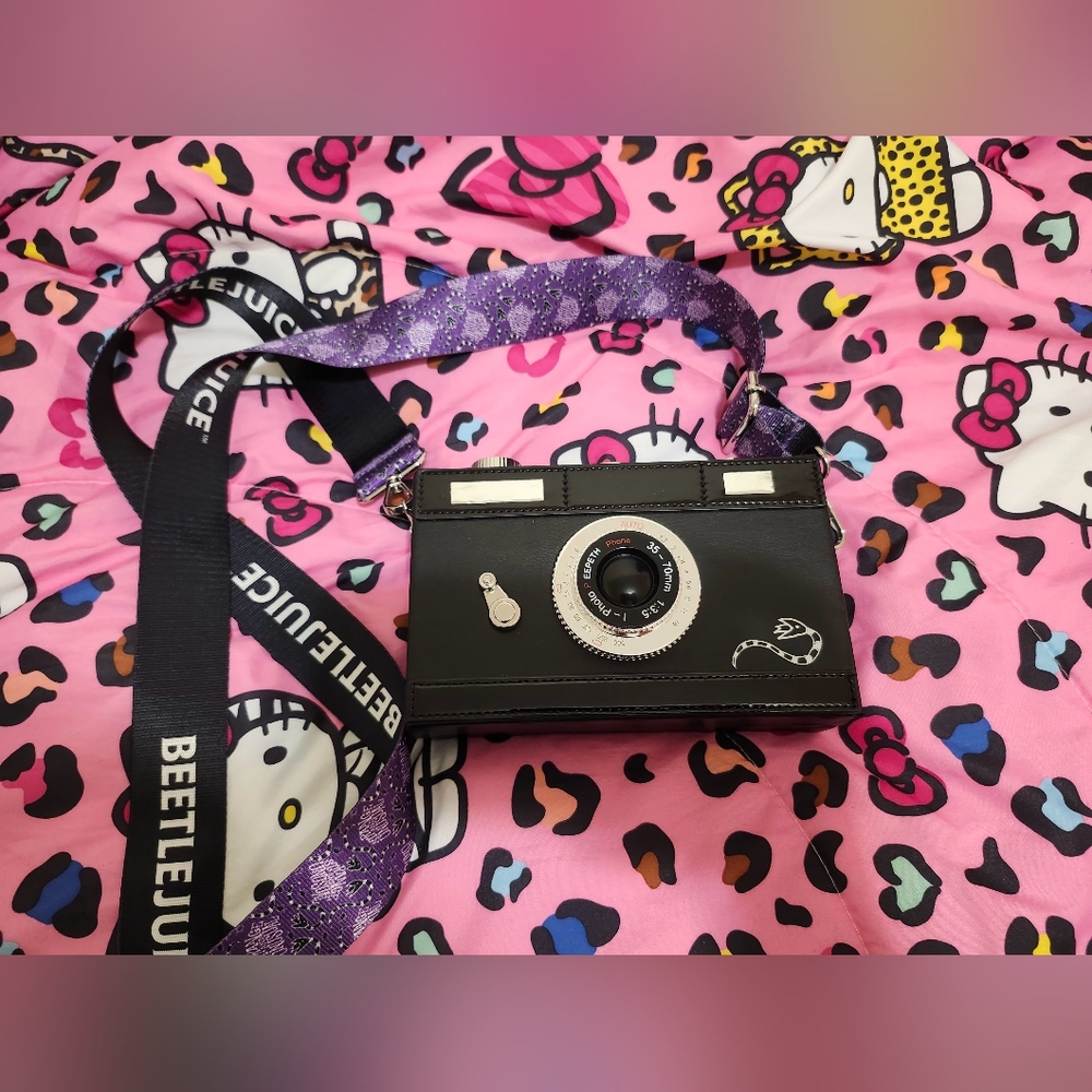 Beetlejuice Camera Bag